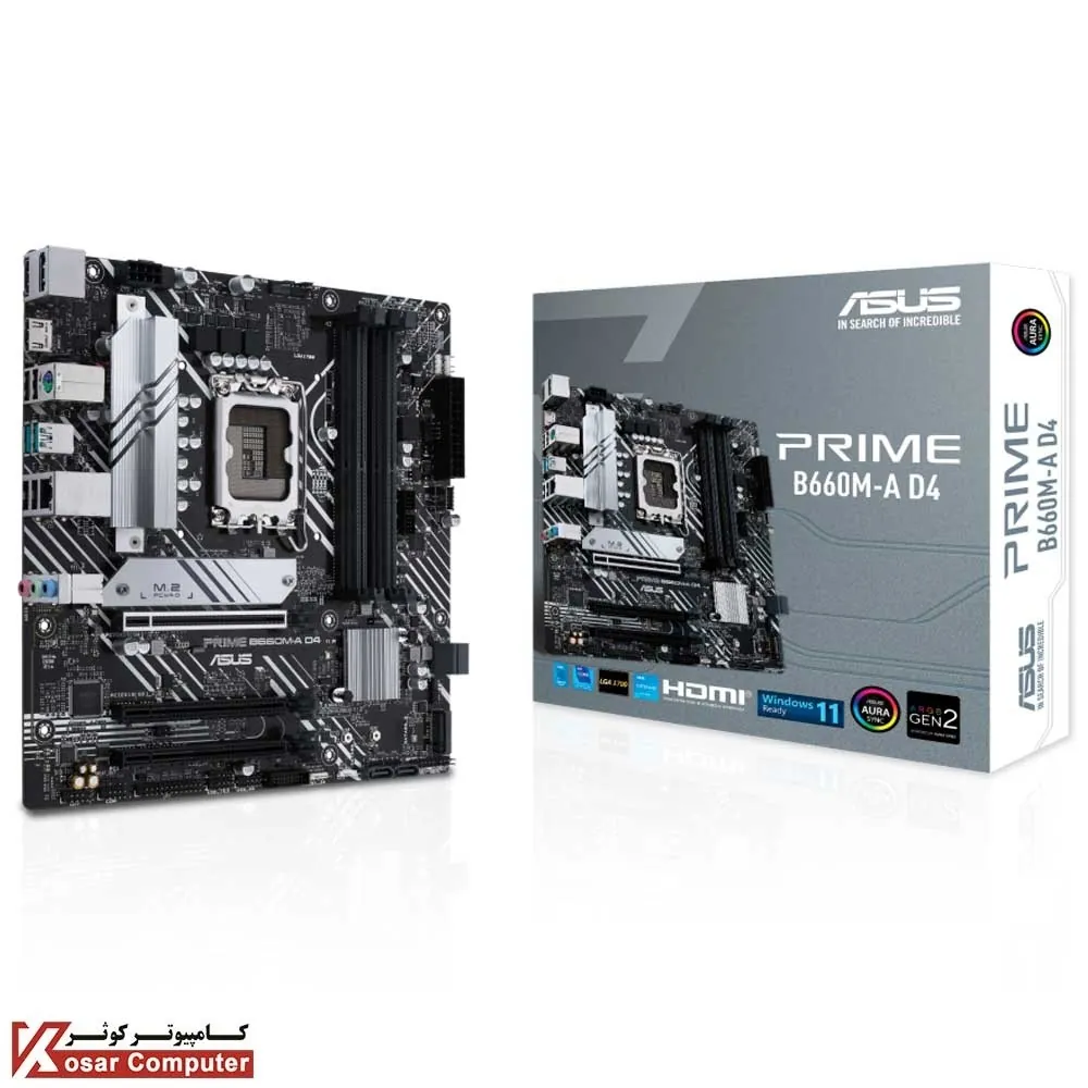 مادربرد ایسوس PRIME B660M-A D4