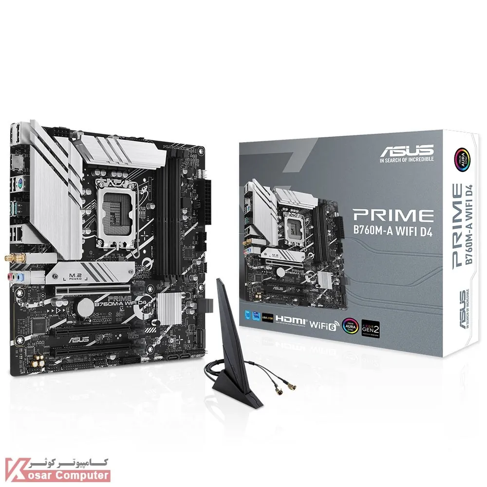 مادربرد ایسوس PRIME B760M-A WIFI D4