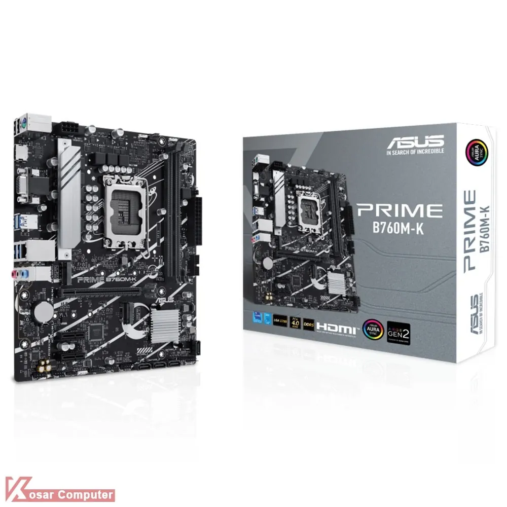 مادربرد ایسوس PRIME B760M-K DDR5