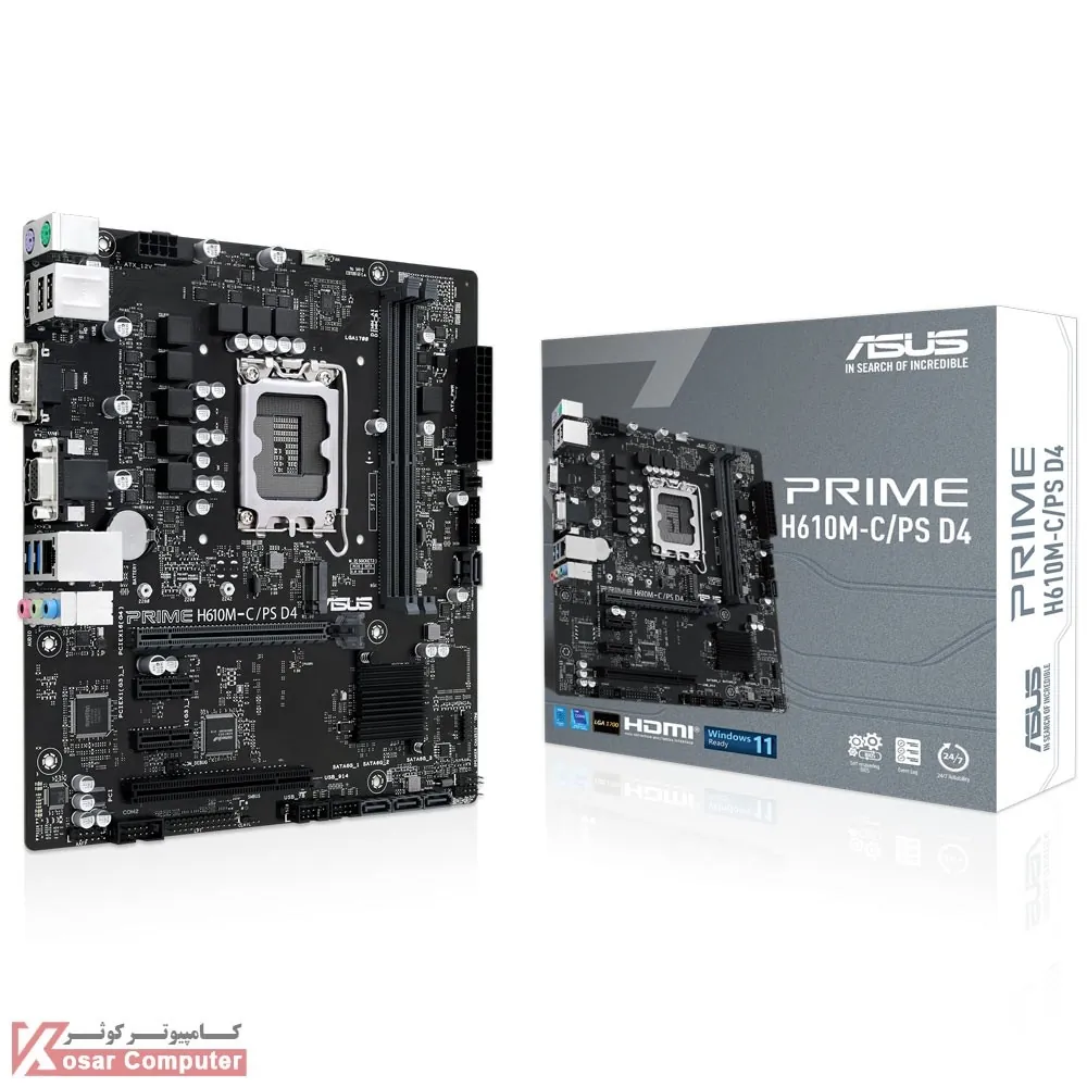 مادربرد ایسوس PRIME H610M-C/PS D4