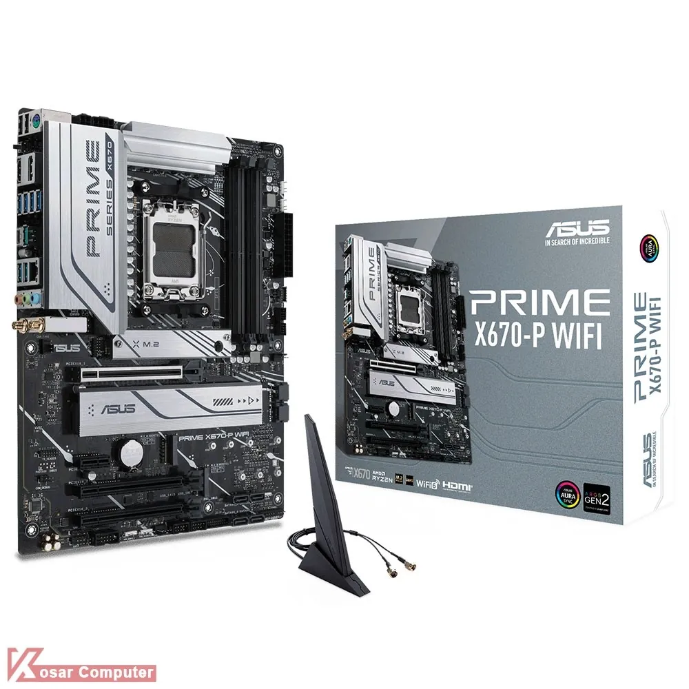 مادربرد ایسوس PRIME X670-P WIFI DDR5
