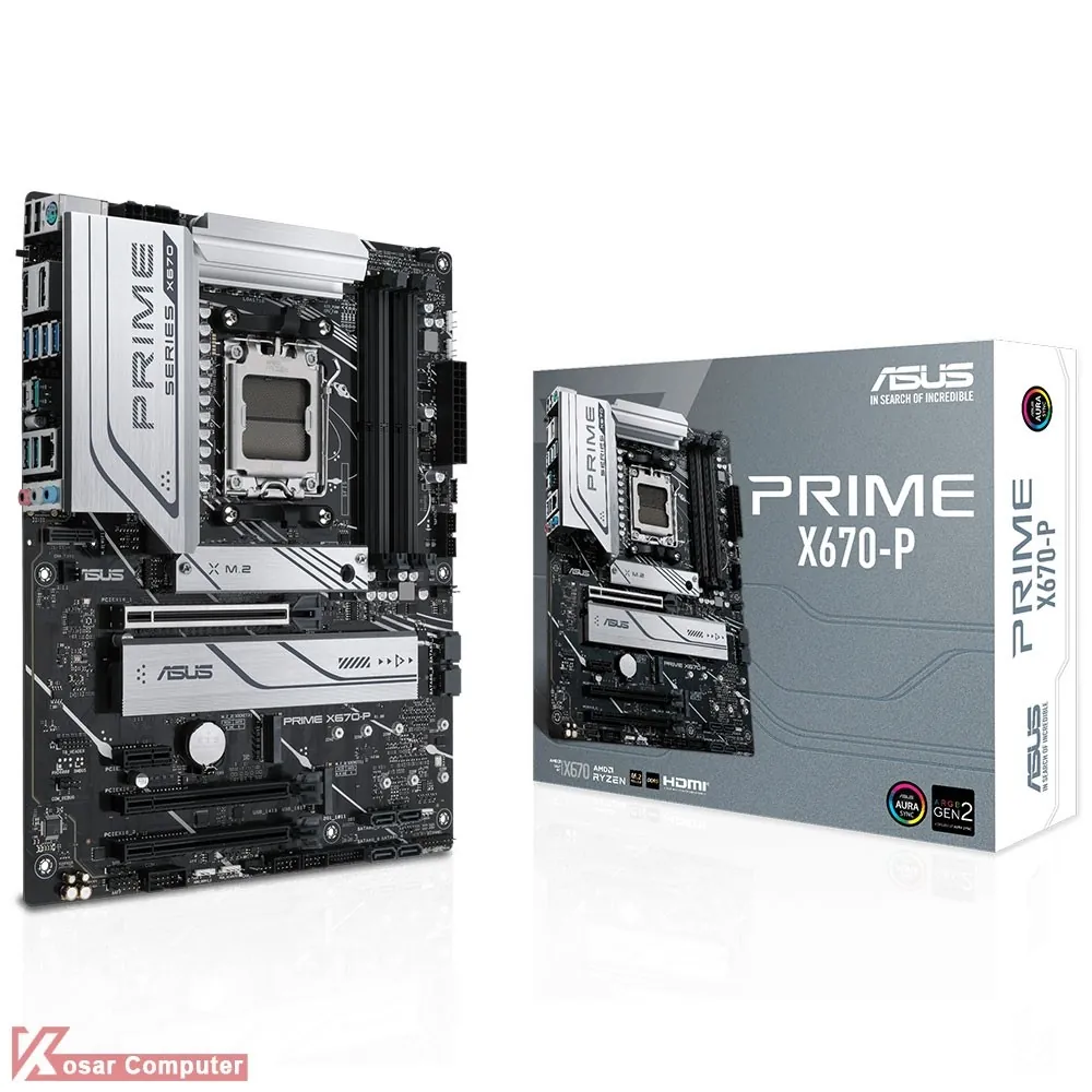 مادربرد ایسوس ASUS PRIME X670-P DDR5