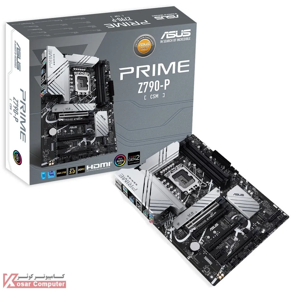 مادربرد ایسوس PRIME Z790-P-CSM DDR5