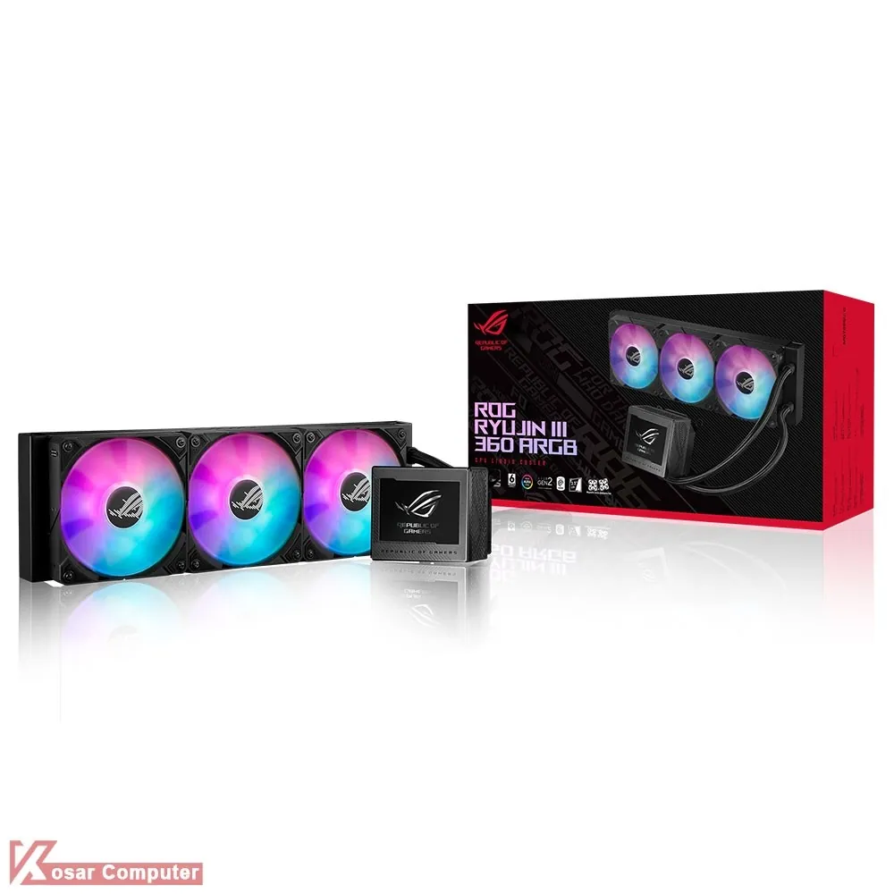 خنک کننده پردازنده ایسوس  ASUS ROG RYUJIN III 360 ARGB