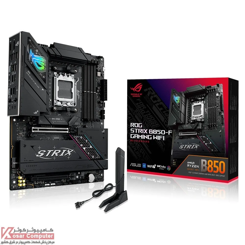 مادربرد ایسوس وایرلس ROG STRIX B850-F GAMING WIFI