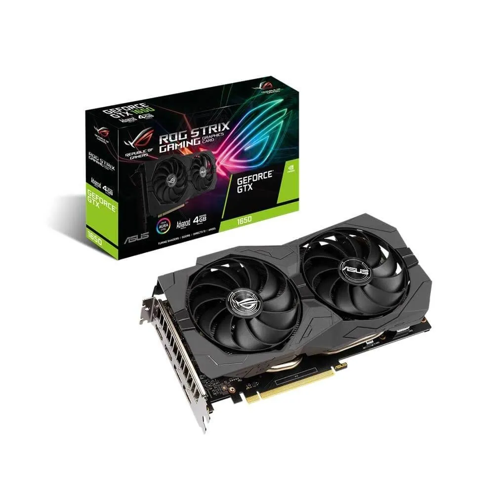 کارت گرافیک ایسوس ROG STRIX GTX1650 A4GD6 GAMING