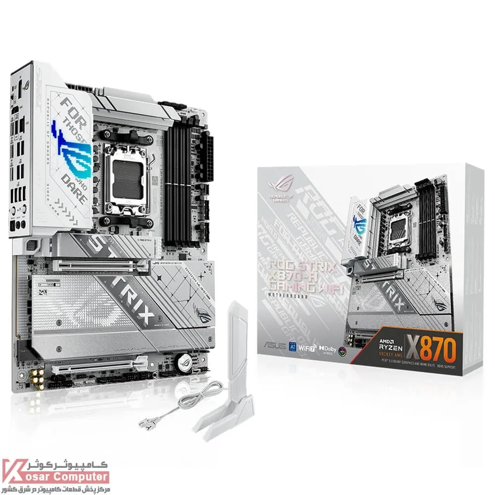 مادربرد ایسوس وایرلس ROG STRIX X870-A GAMING WIFI DDR5