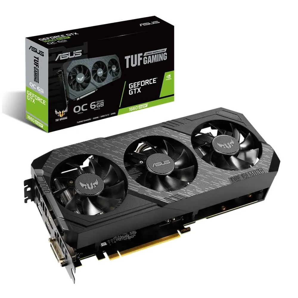 کارت گرافیک ایسوس TUF3 GTX1660S O6G GAMING