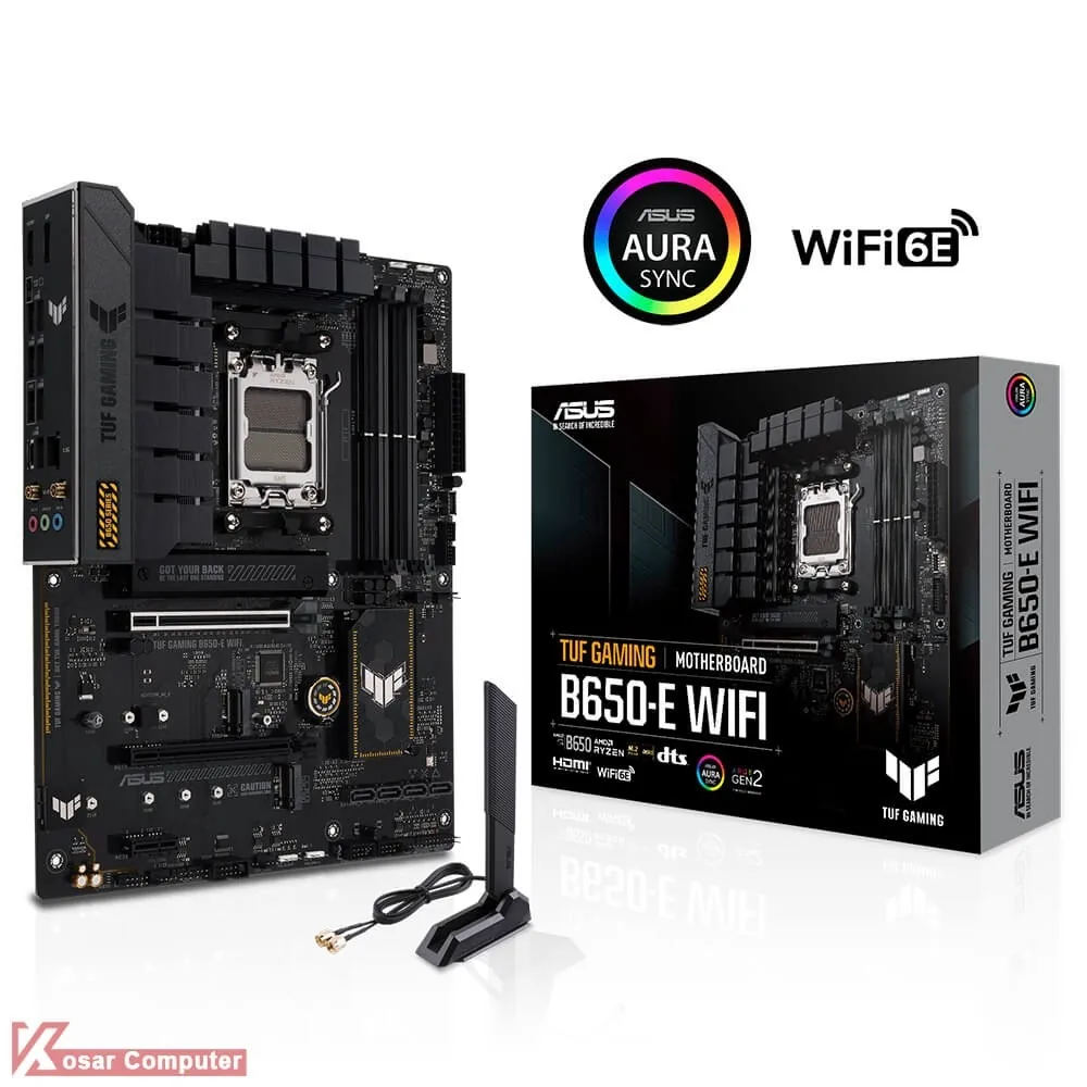 مادربرد ایسوس ASUS TUF GAMING B650-E WIFI DDR5