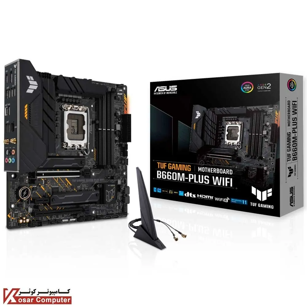 مادربرد ایسوس TUF GAMING B660M-PLUS WIFI