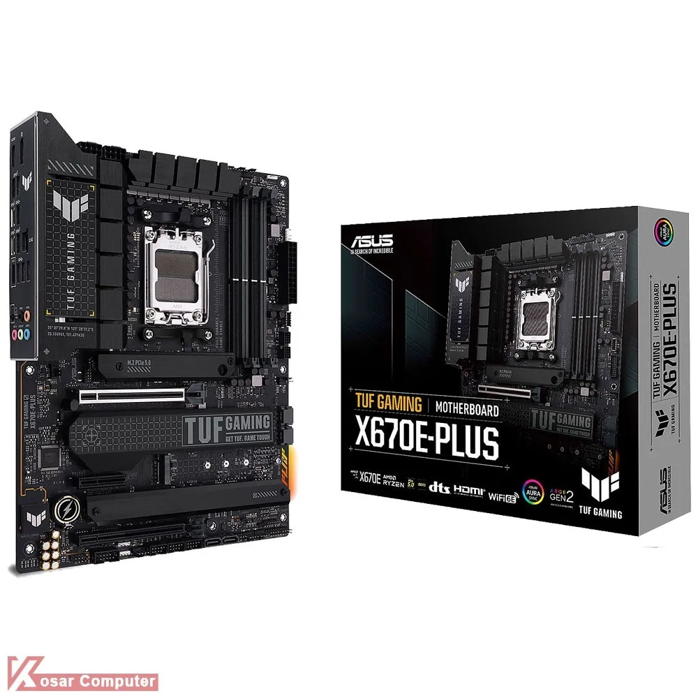 مادربرد ایسوس ASUS TUF GAMING X670E-PLUS DDR5