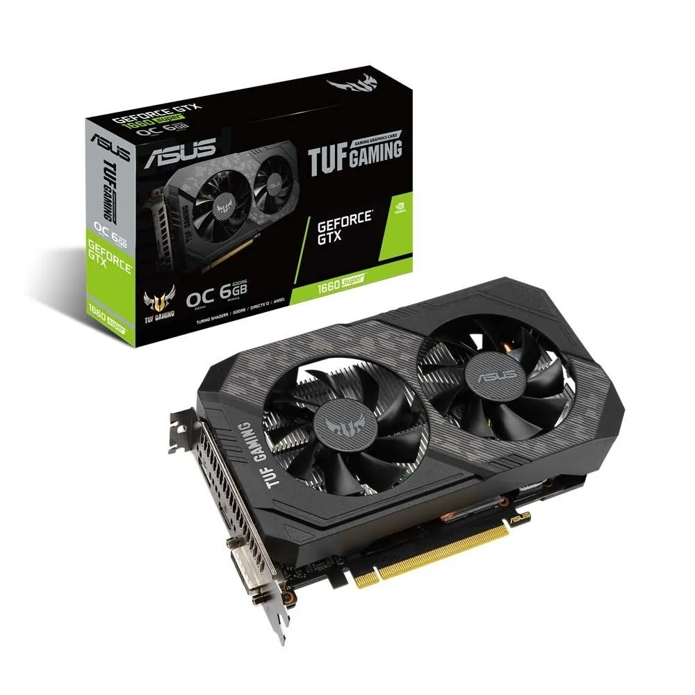 کارت گرافیک ایسوس TUF GTX1660S O6G GAMING
