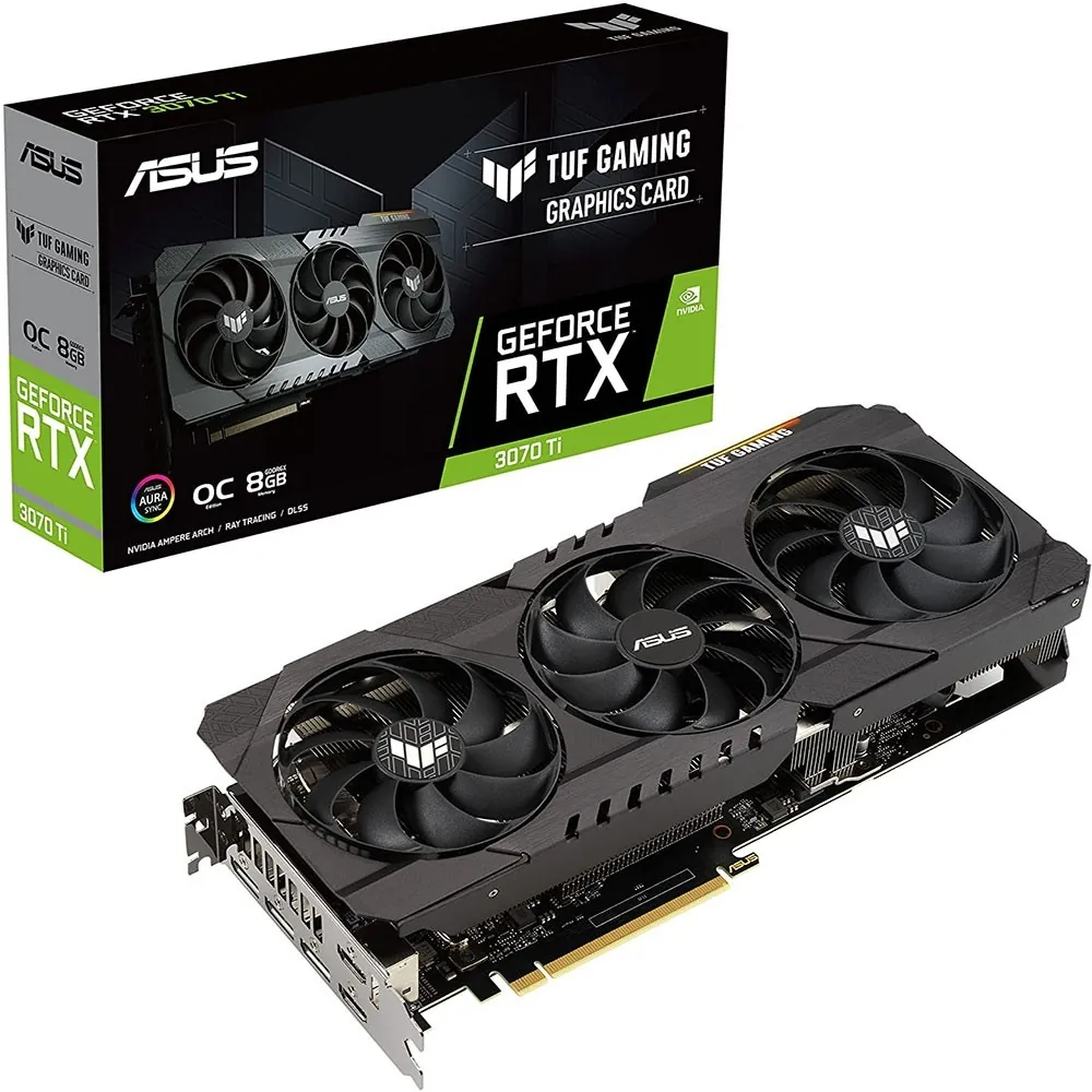 کارت گرافیک ایسوس TUF RTX 3070 TI O8G GAMING