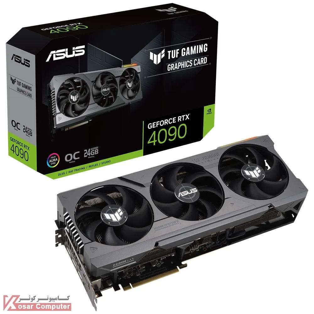 کارت گرافیک ایسوس TUF Gaming RTX 4090 OC 24GB