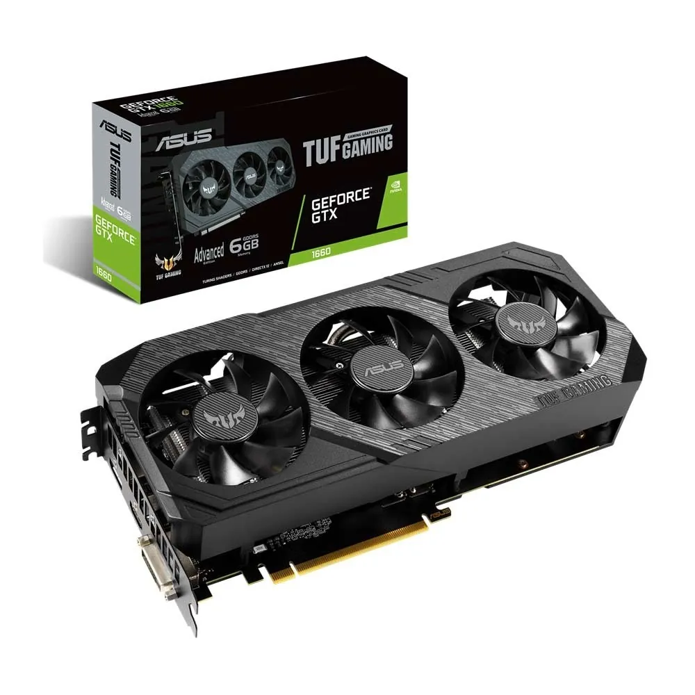کارت گرافیک ایسوس TUF3 GTX 1660 A6G GAMING