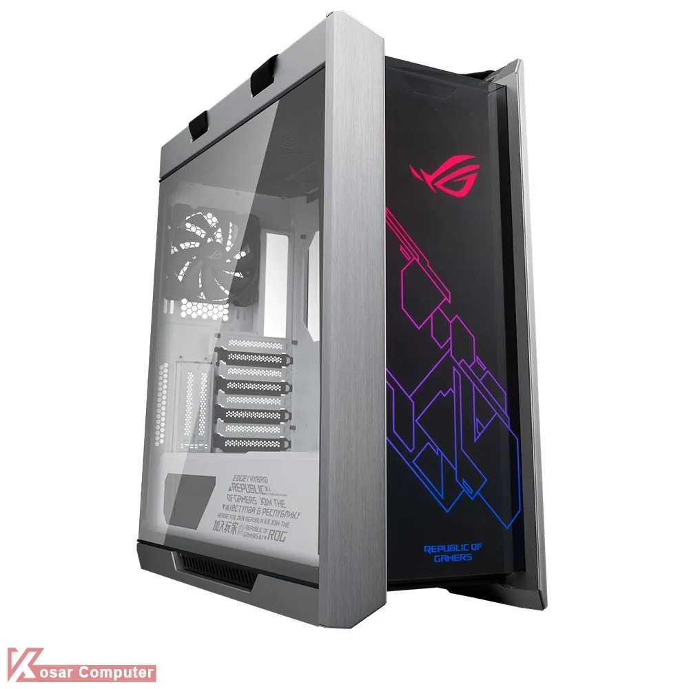 کیس گیمینگ سفید ایسوس مدل ROG Strix Helios GX601 White