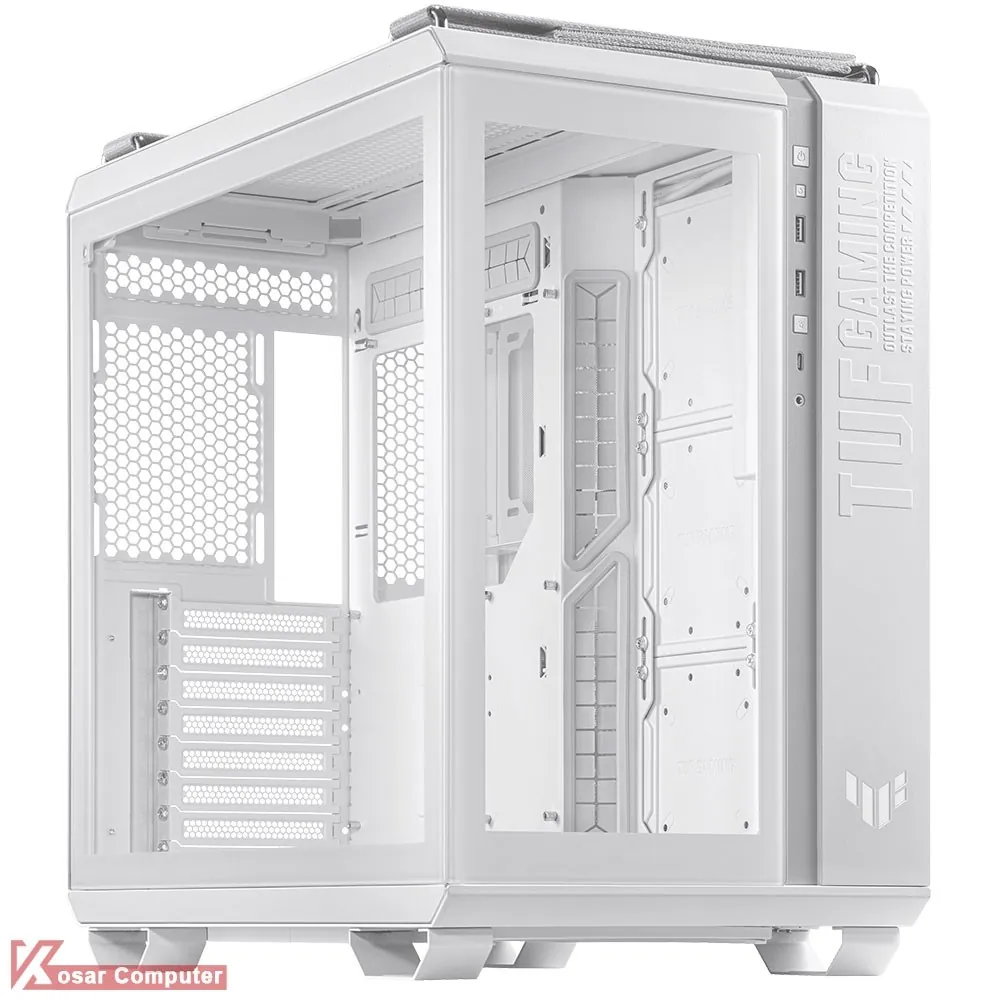 کیس سفید ایسوس مدل TUF Gaming GT502
