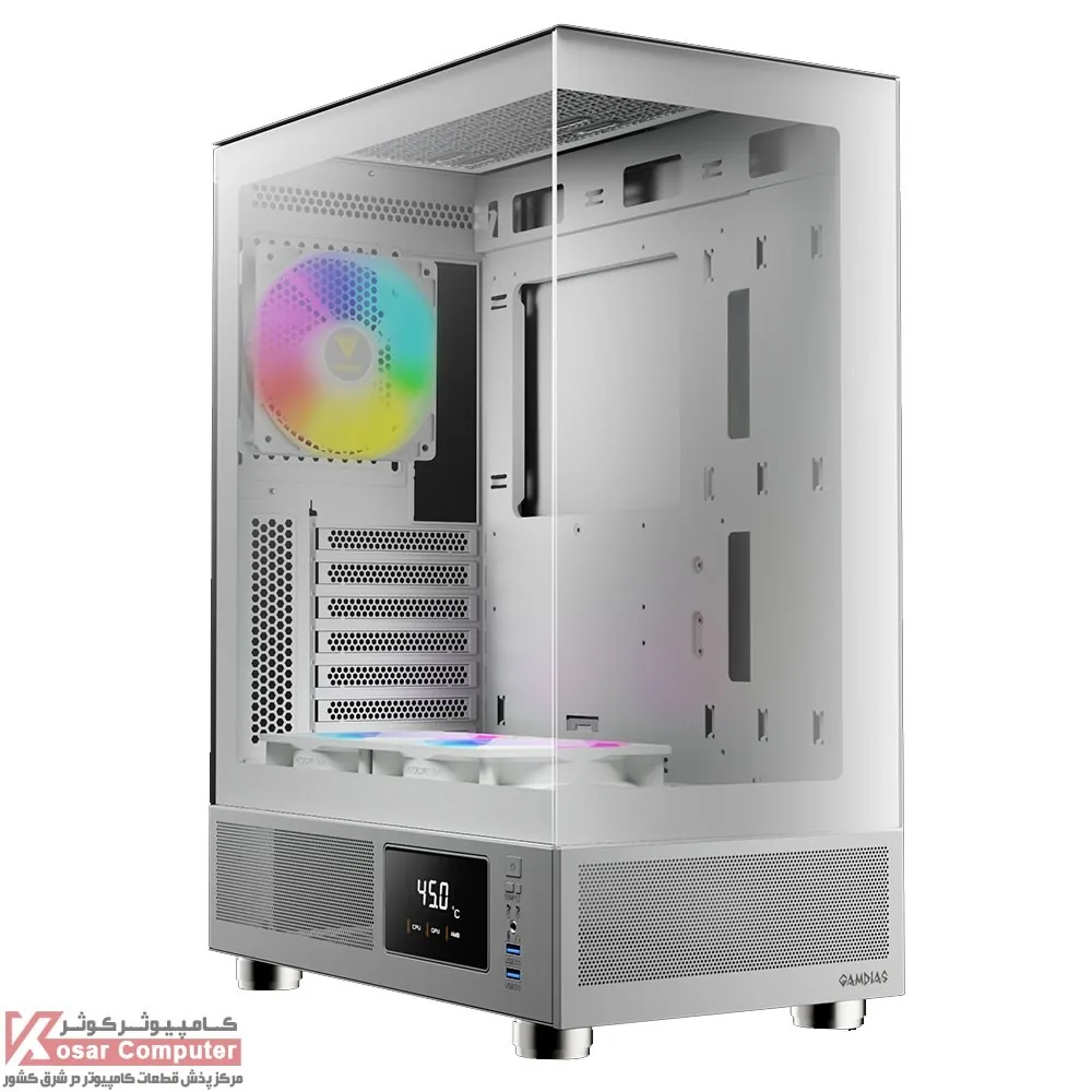 کیس گیم دیاس مدل ATLAS E1 WH