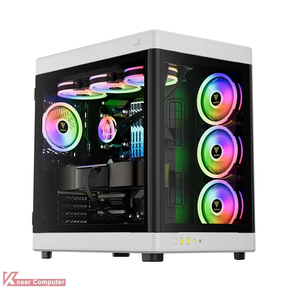 کیس حرفه ای گیم دیاس مدل NESO P1 BW