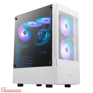 کیس سفید گیم دیاس مدل TALOS E3 MESH WH