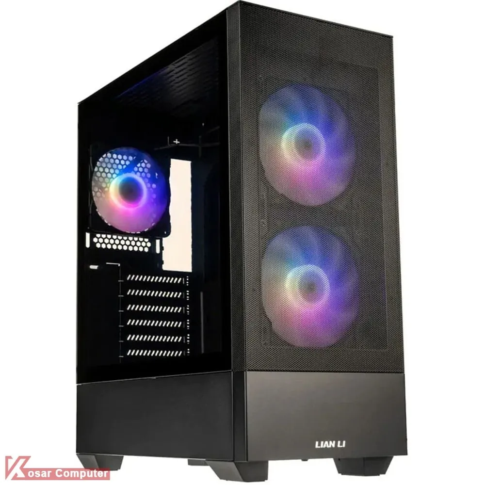 کیس لیان لی مشکی مدل LANCOOL 205 MESH