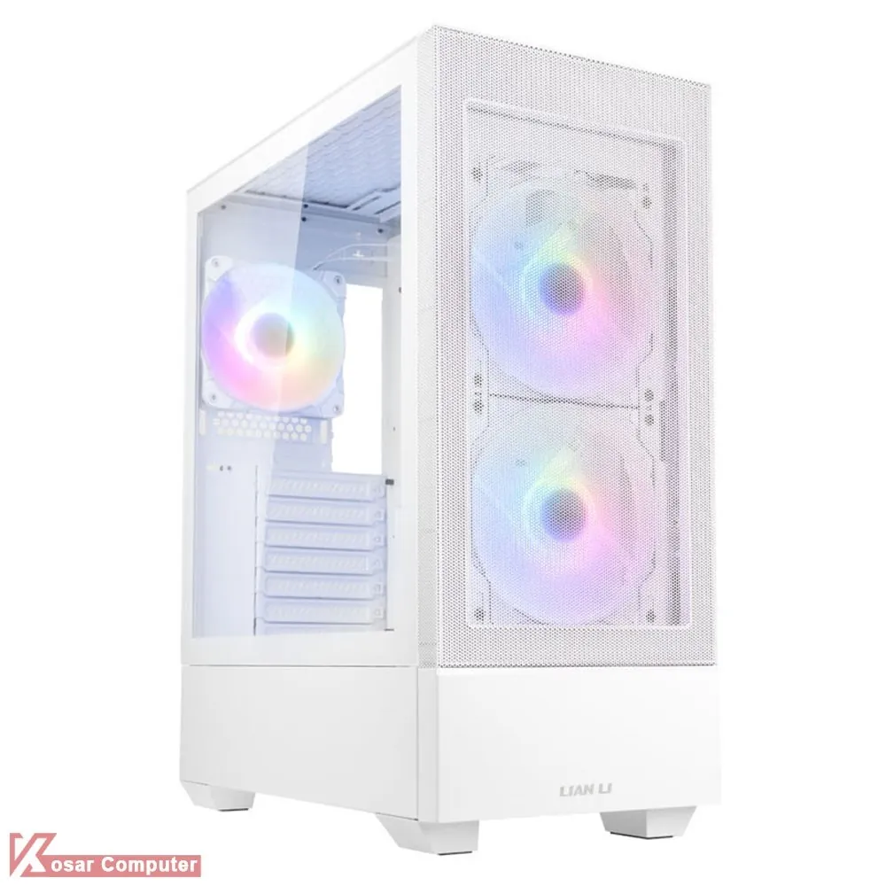 کیس لیان لی سفید مدل  LANCOOL 205 MESH