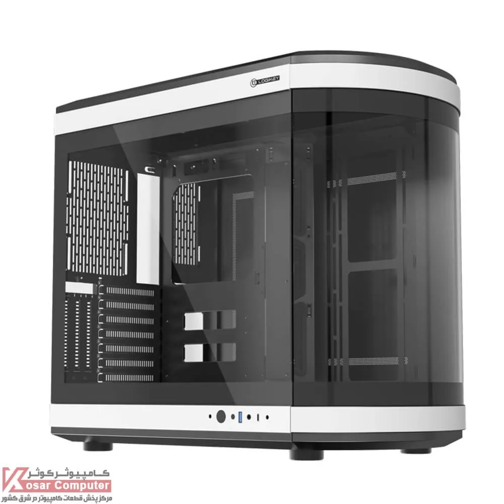 کیس گیمینگ لاجی کی مدل C570BW