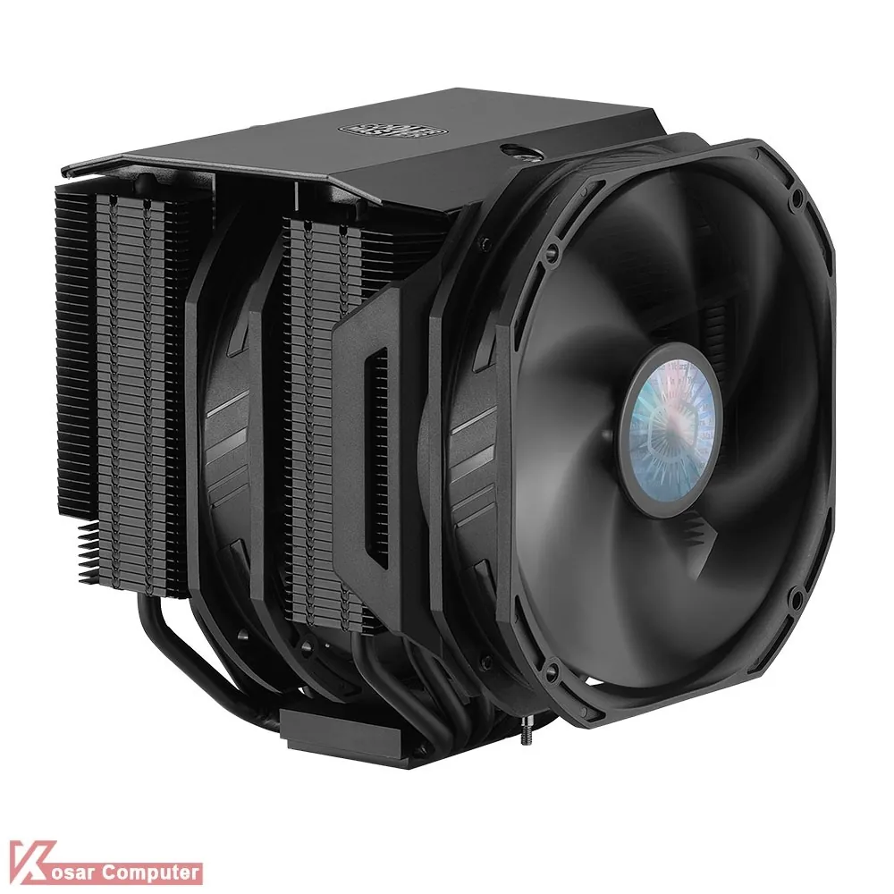 خنک کننده پردازنده کولر مستر MASTERAIR MA624 STEALTH