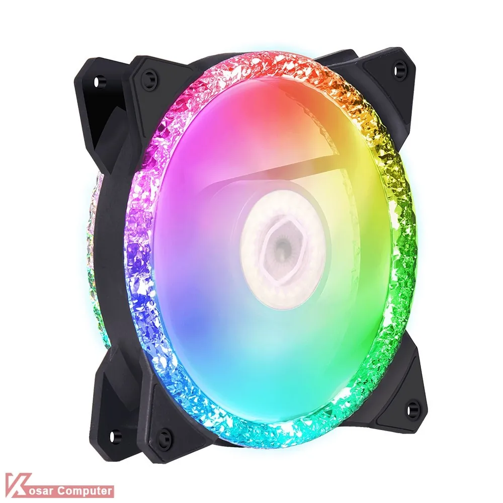 فن کیس کولر مستر مدل MASTERFAN MF120 PRISMATIC
