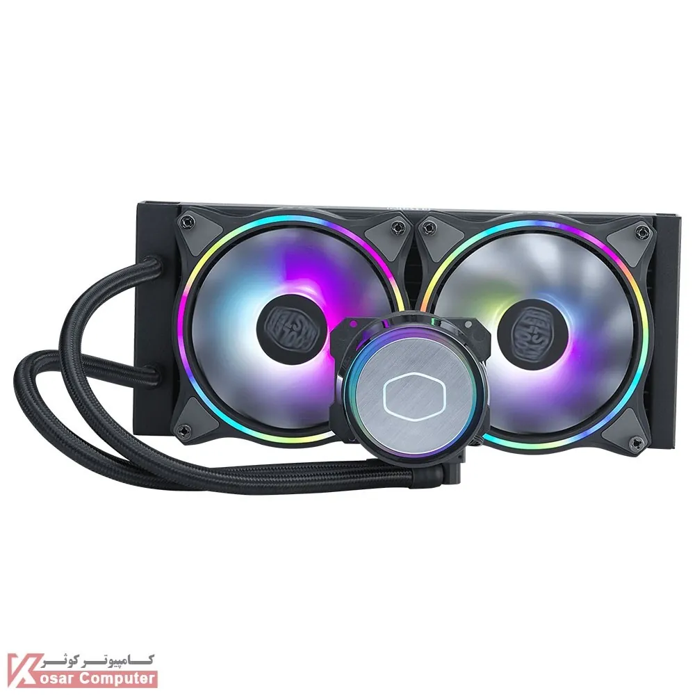 خنک کننده پردازنده کولر مستر MASTERLIQUID ML240 ILLUSION