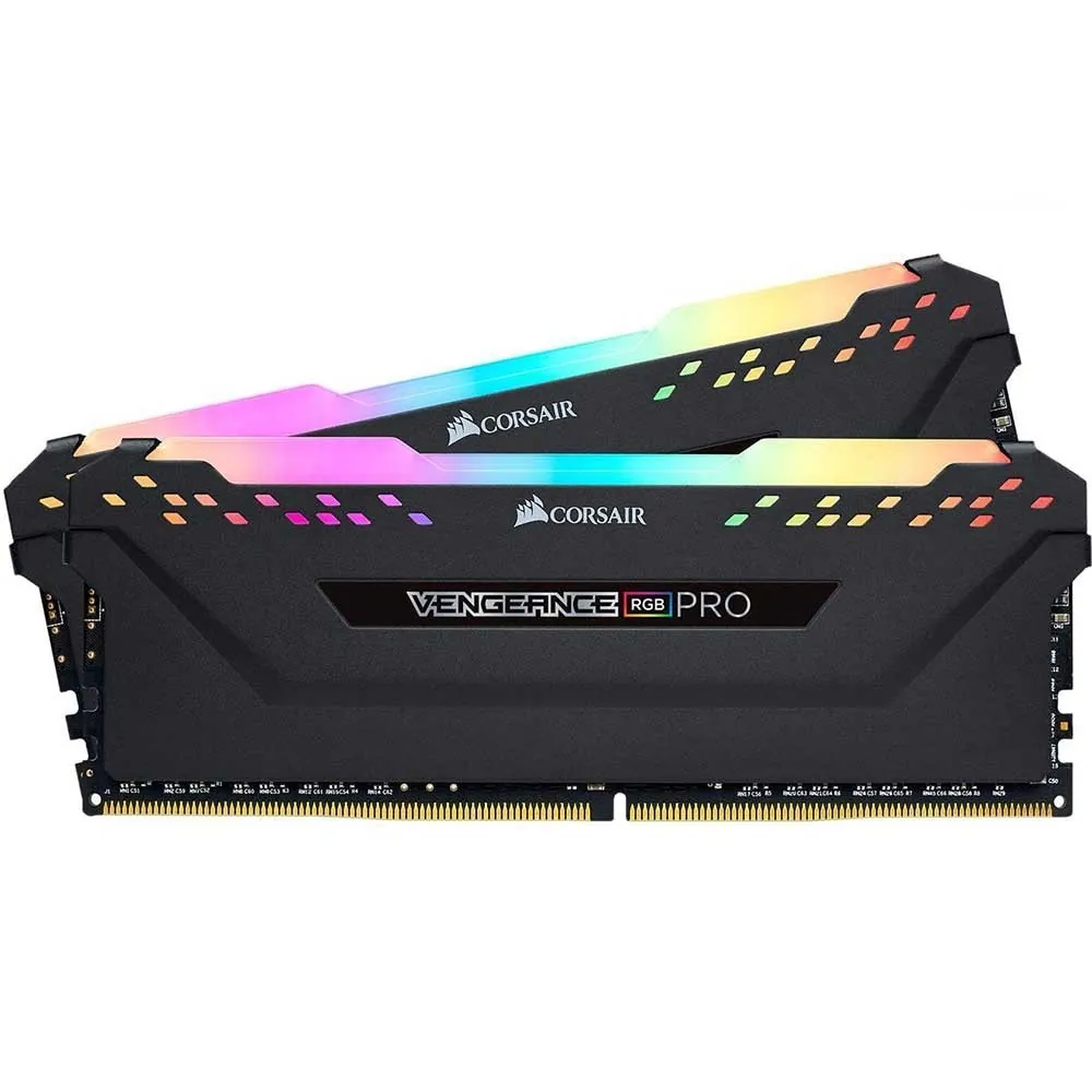 رم کورسیر 64 گیگابایت (2×32) دو کانال DDR4 3200 مدل Vengeance PRO RGB CL16