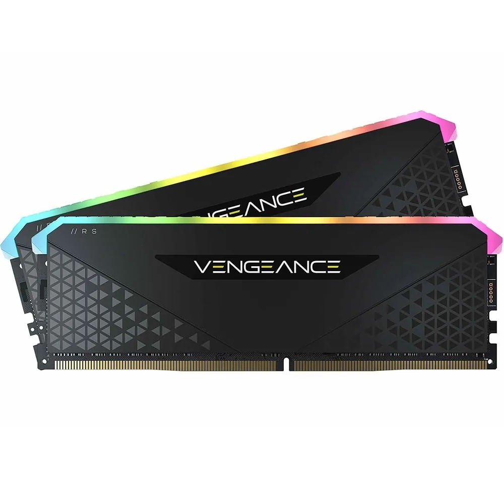 رم کورسیر 64 گیگابایت (2×32) دو کانال DDR4 3200 مدل Vengeance RS RGB CL16