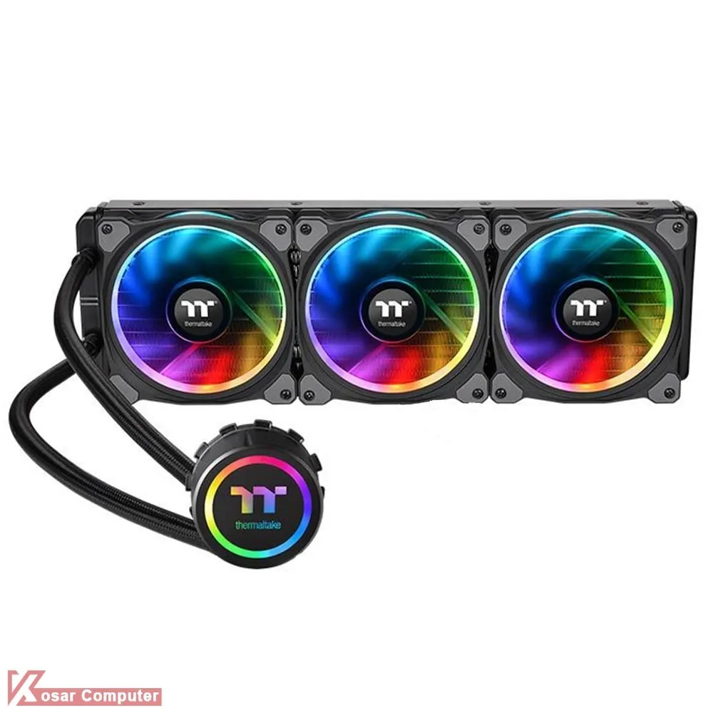 خنک کننده مایع پردازنده ترمالتیک Floe Riing RGB 360 TT Premium Edition