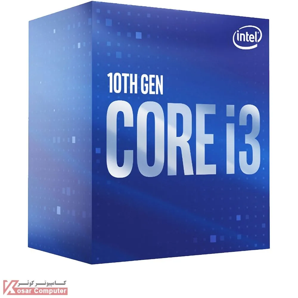 پردازنده اینتل Core i3-10100 باکس اورجینال