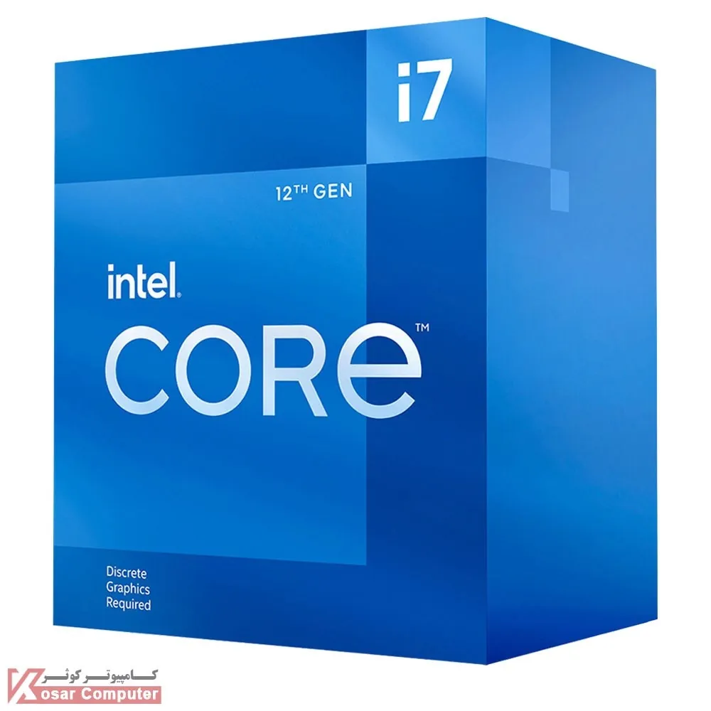پردازنده اینتل CORE i7 12700F باکس اورجینال