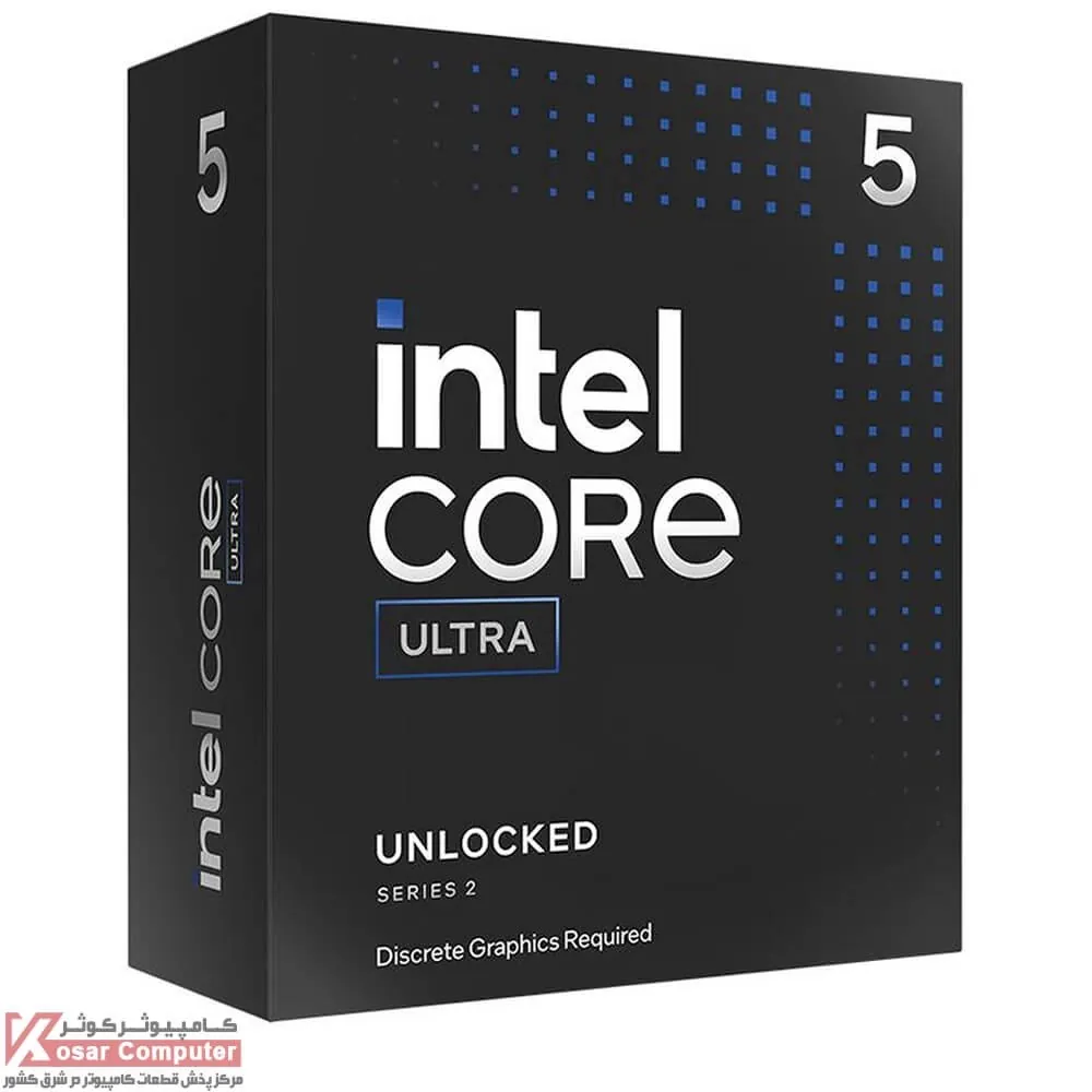 پردازنده اینتل Core Ultra 5 245KF باکس اورجینال