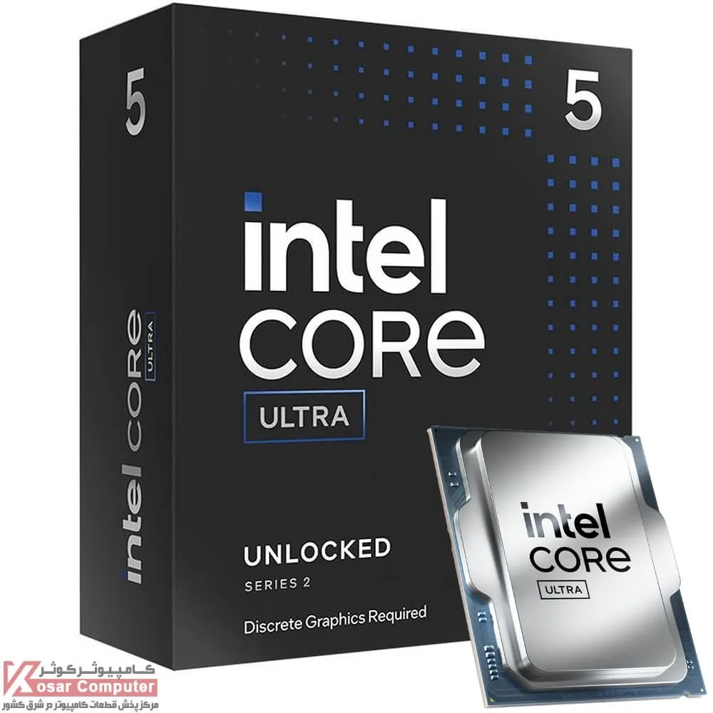پردازنده اینتل Core Ultra 5 245KF فاقد باکس