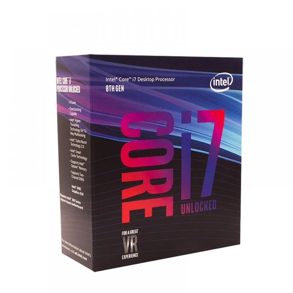 پردازنده اینتل مدل Core i7-8700K BOX