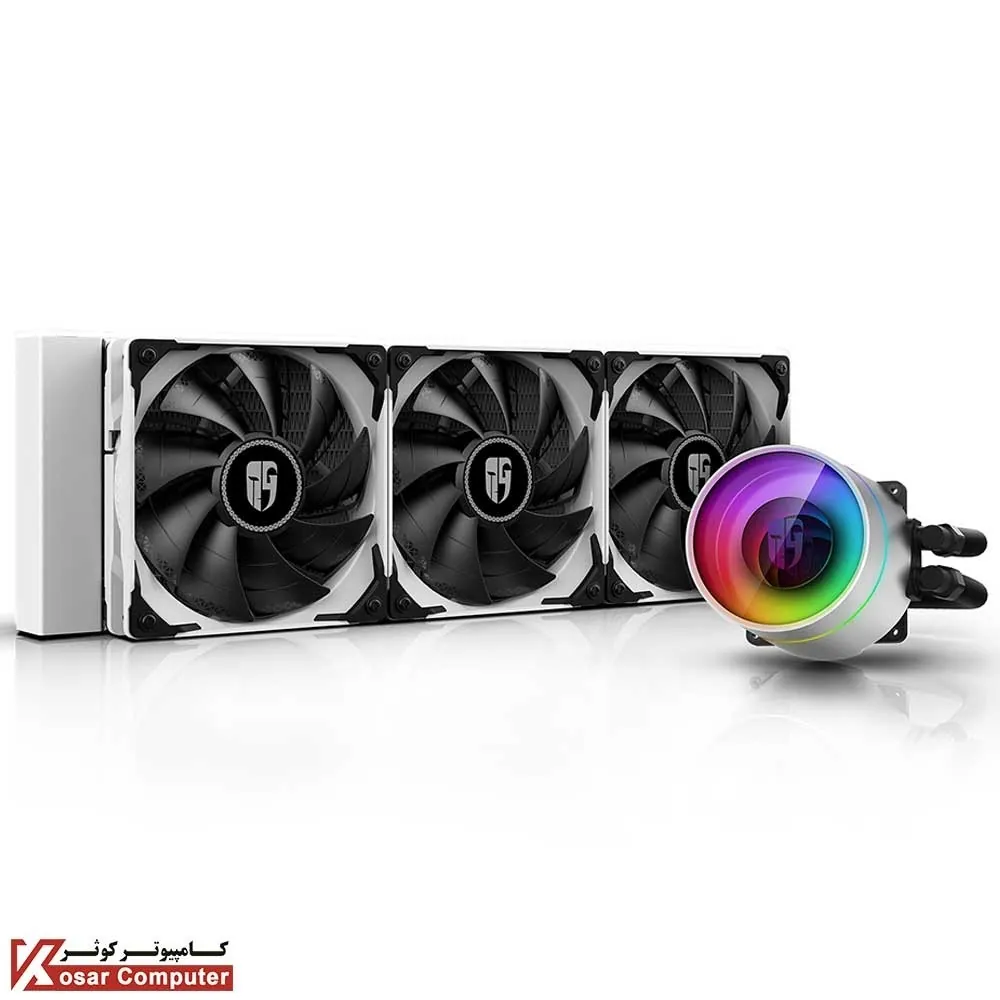 خنک کننده پردازنده دیپ کول CASTLE 360EX WHITE