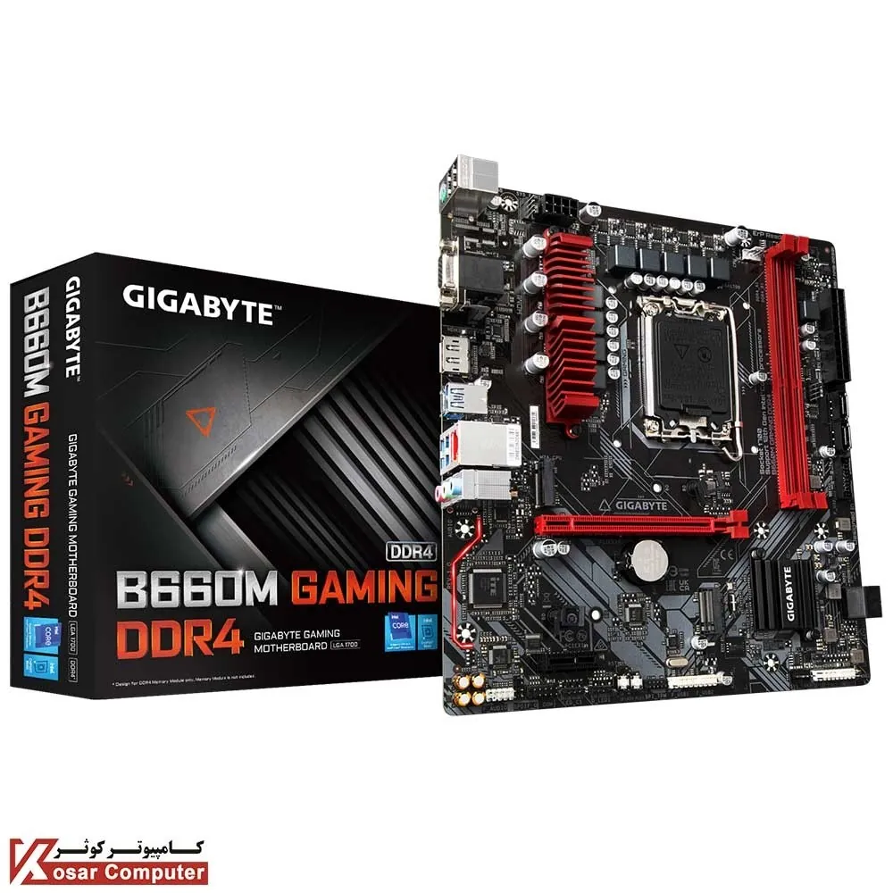 مادربرد گیگابایت B660M GAMING DDR4