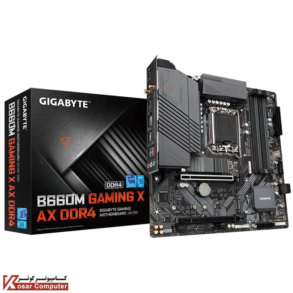 مادربرد گیگابایت B660M GAMING X AX DDR4