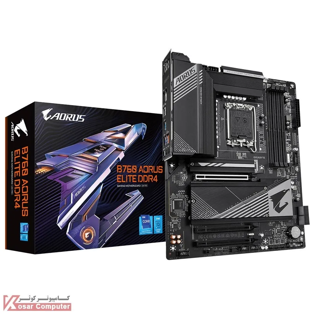 مادربرد گیگابایت B760 AORUS ELITE DDR4