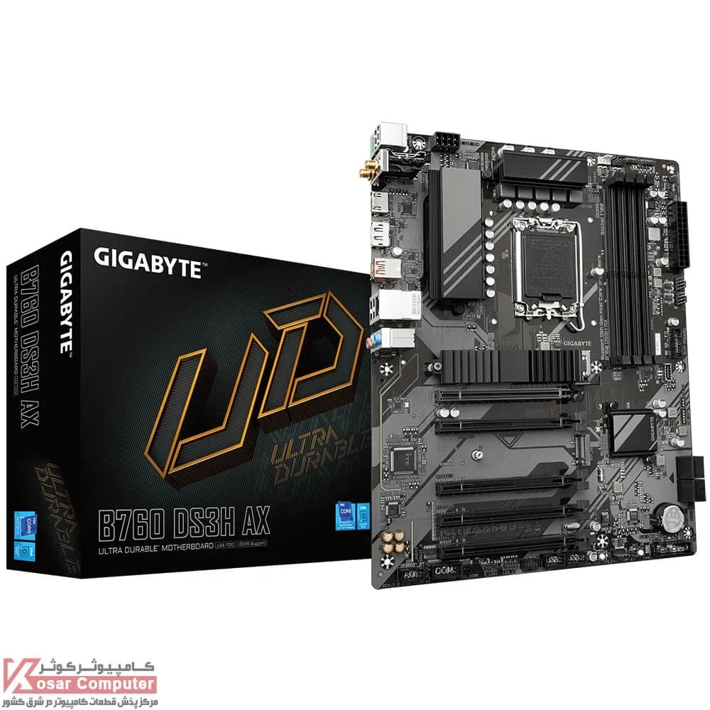 مادربرد گیگابایت B760 DS3H AX DDR5