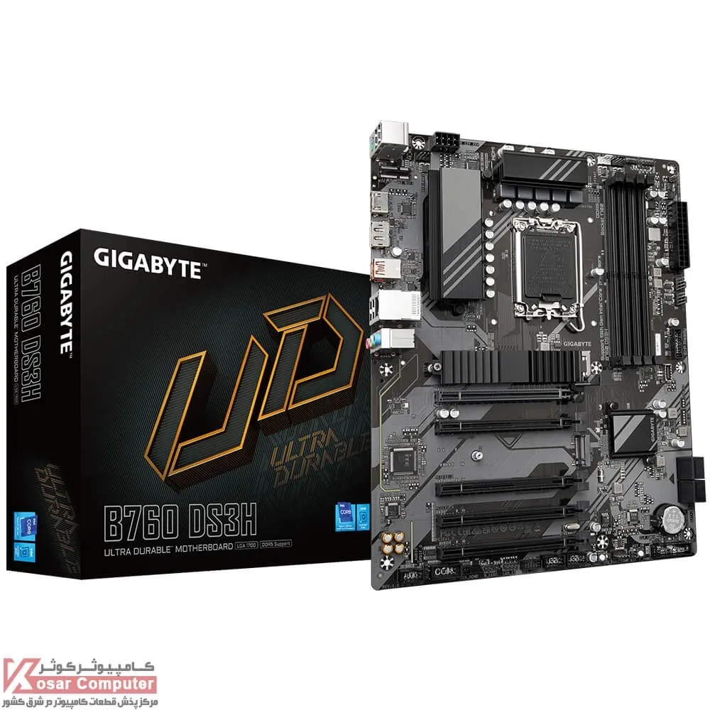 مادربرد گیگابایت B760 DS3H DDR5