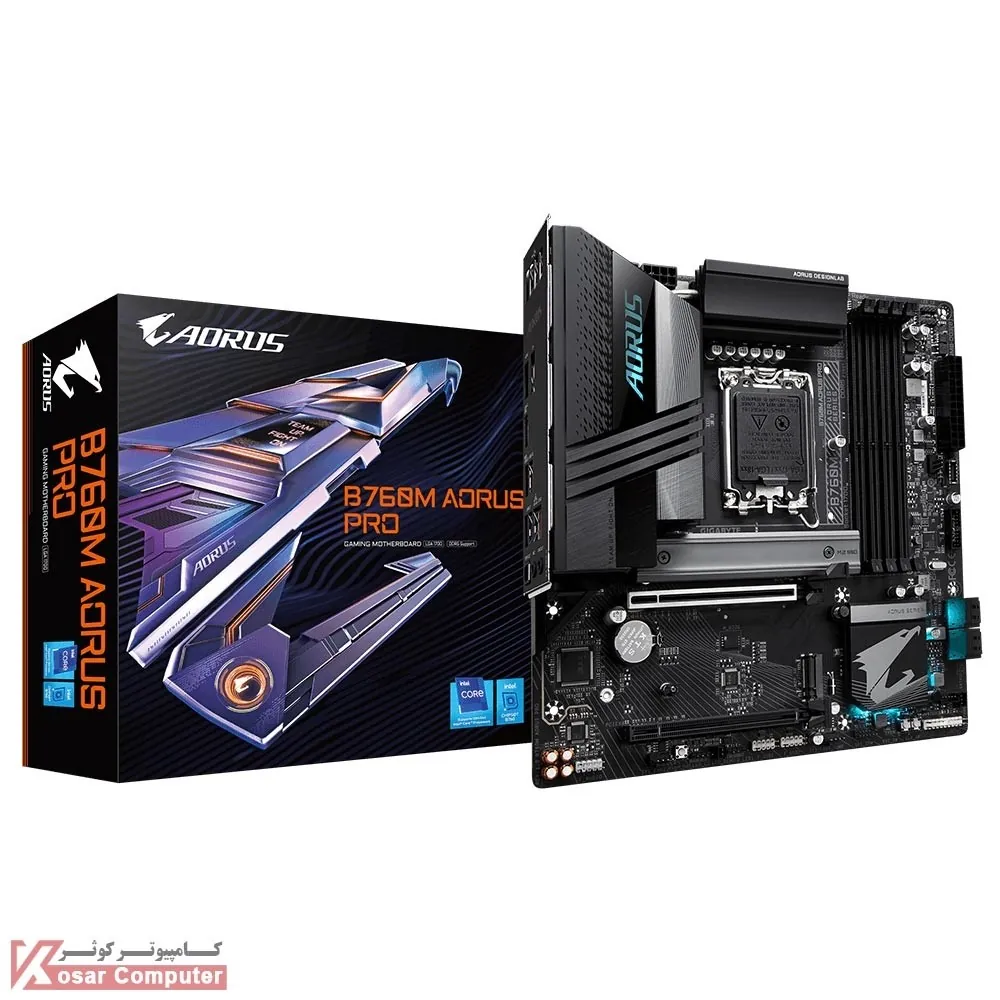 مادربرد گیگابایت B760M AORUS PRO