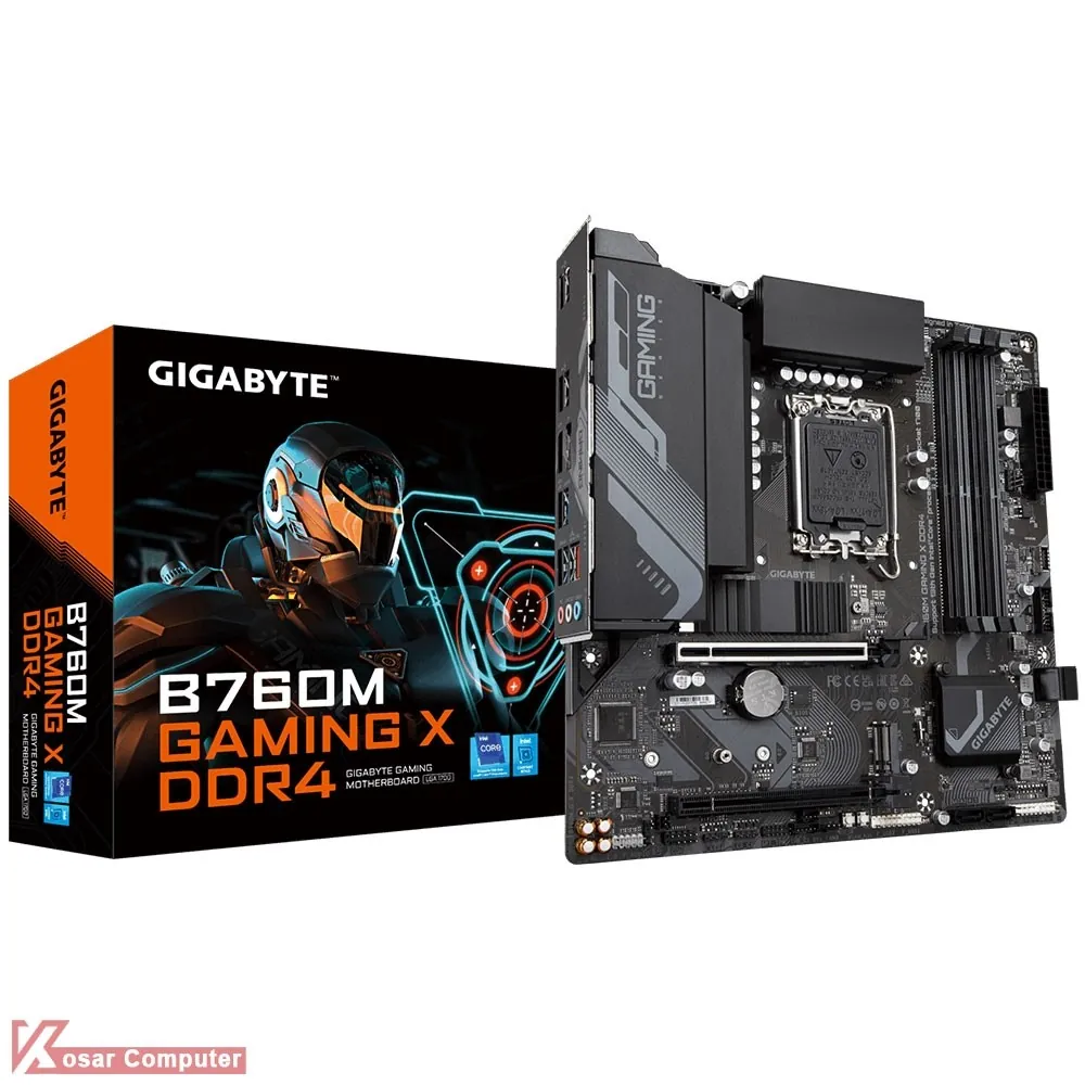 مادربرد گیگابایت GIGABYTE B760M GAMING X DDR4