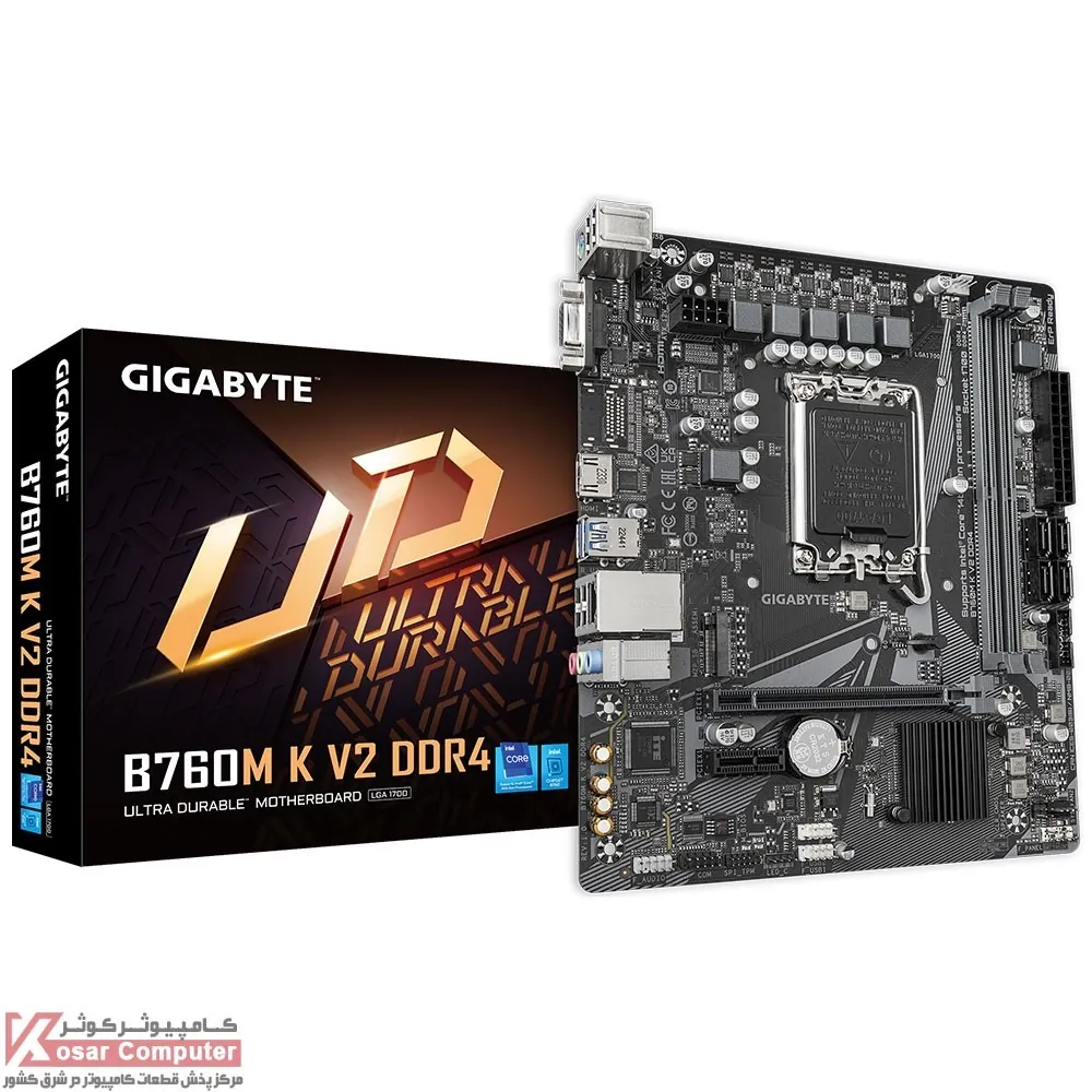 مادربرد گیگابایت B760M-K DDR4