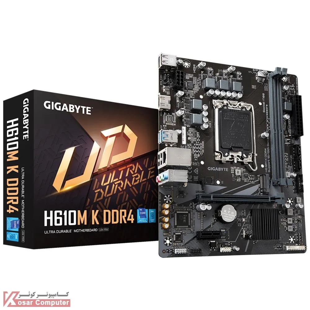 مادربرد گیگابایت H610M K DDR4