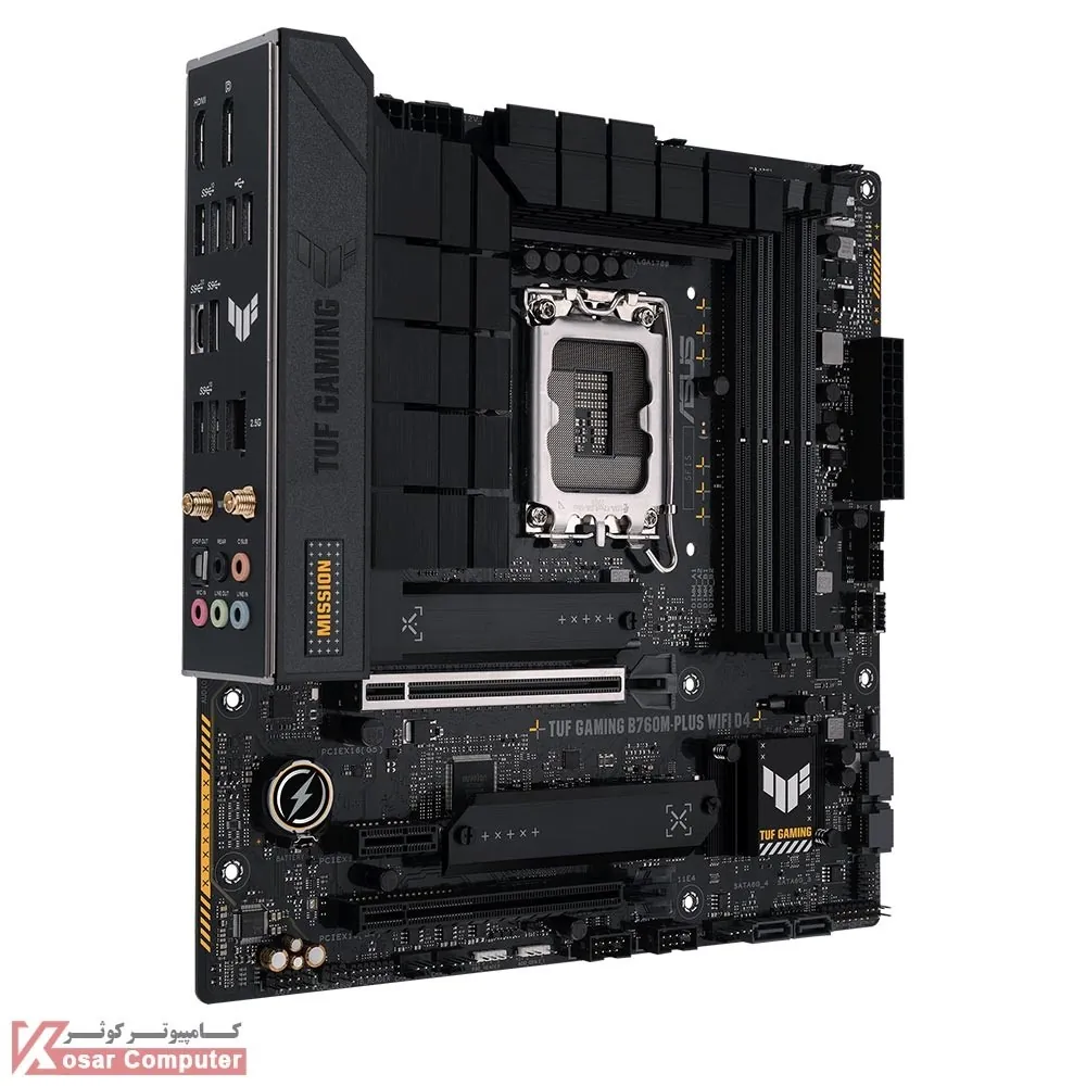مادربرد ایسوس TUF GAMING B760M-PLUS WIFI D4