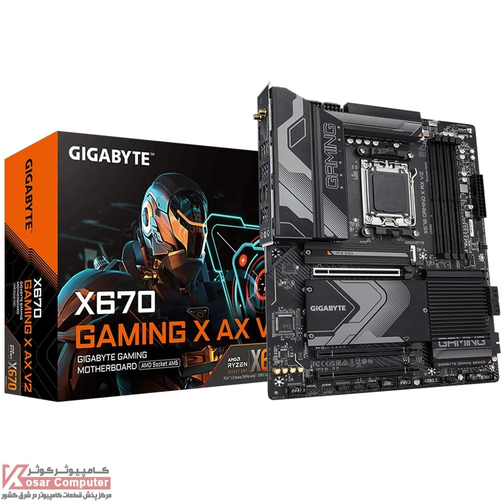 مادربرد گیگابایت X670 GAMING X AX V2